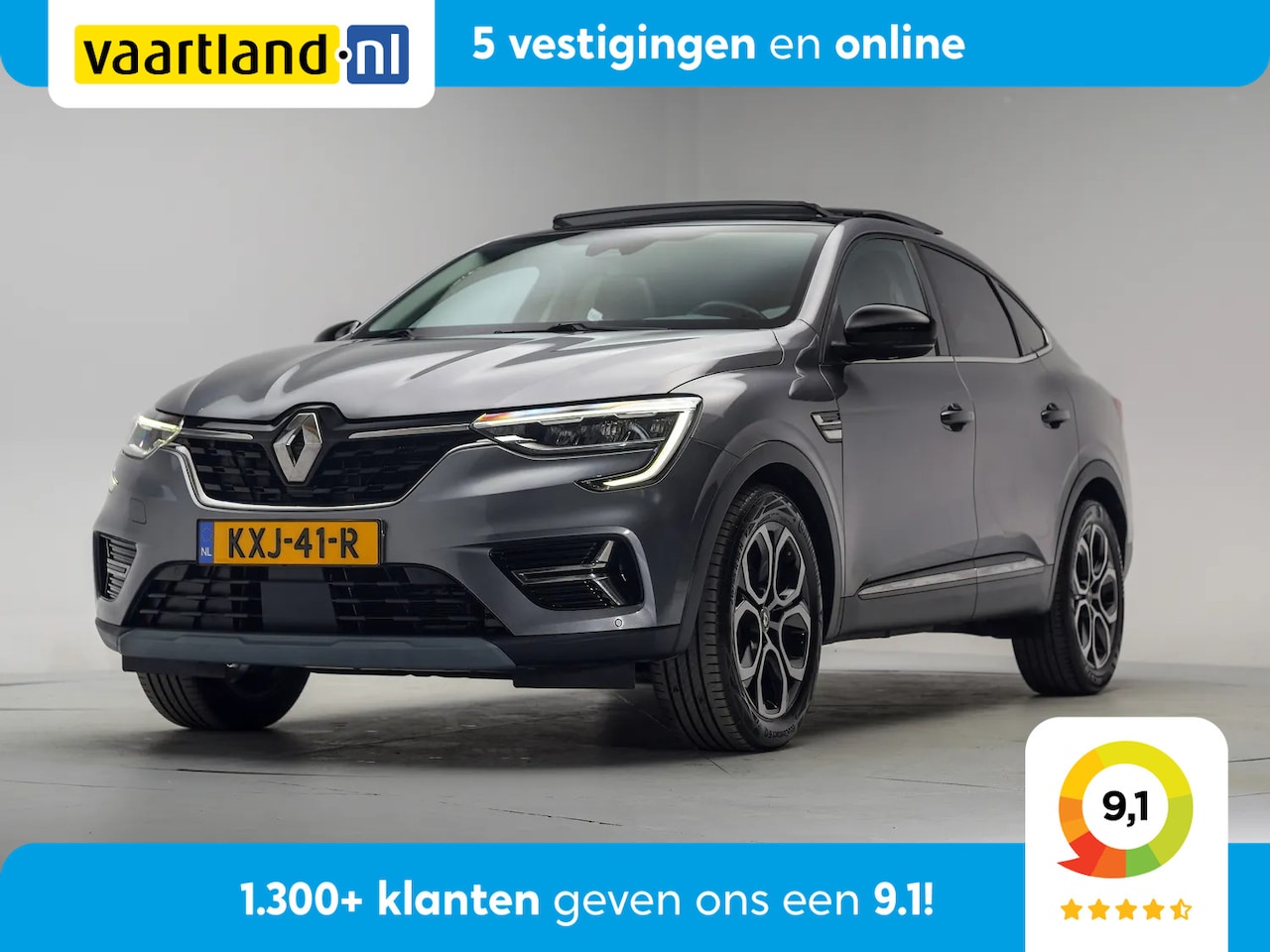 Renault Arkana - 1.6 E-Tech Hybrid 145 Intens Aut. [ Panorama Trekhaak Apple/Android ] - AutoWereld.nl