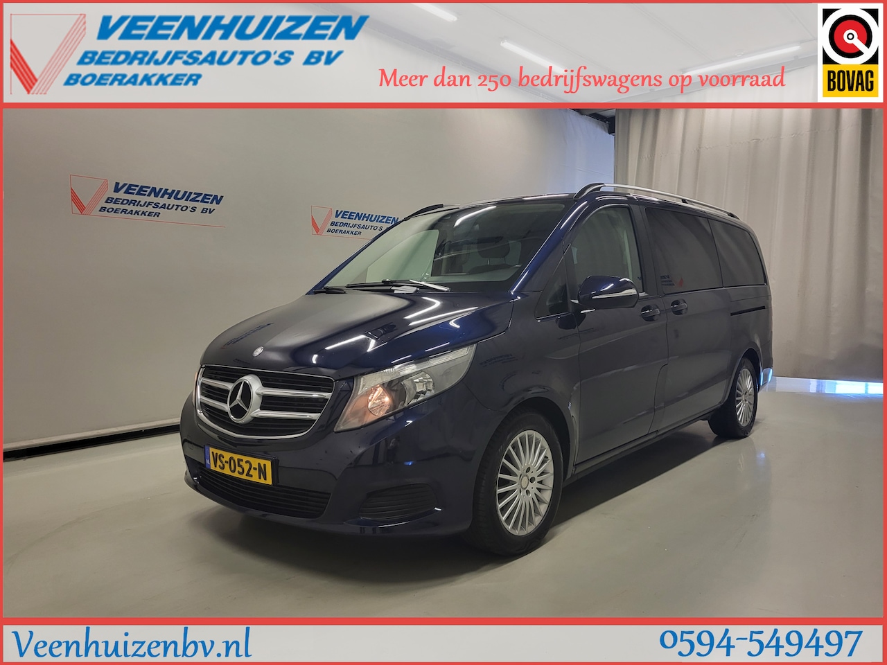 Mercedes-Benz V-klasse - 220CDI Lang Avantgarde Marge! - AutoWereld.nl