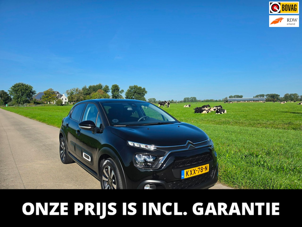 Citroën C3 - 1.2 PureTech Shine Cruise Controle Airco Stoelverwarming Bluetooth - AutoWereld.nl