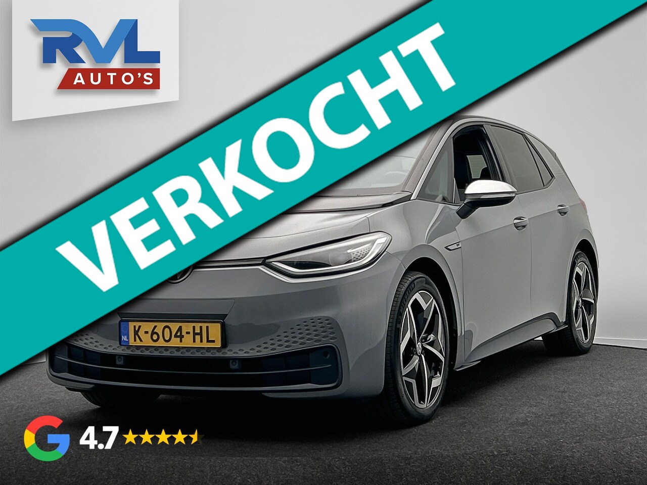 Volkswagen ID.3 - First Plus 58 kWh | Origineel NL | Adapt. Cruise | Camera | Trekhaak | Carplay | Stoel/Stu - AutoWereld.nl