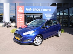 Ford Fiesta - 1.0 80pk Style Ultimate 5-drs Airco Navi Parkeersensoren V+A Zeer mooi