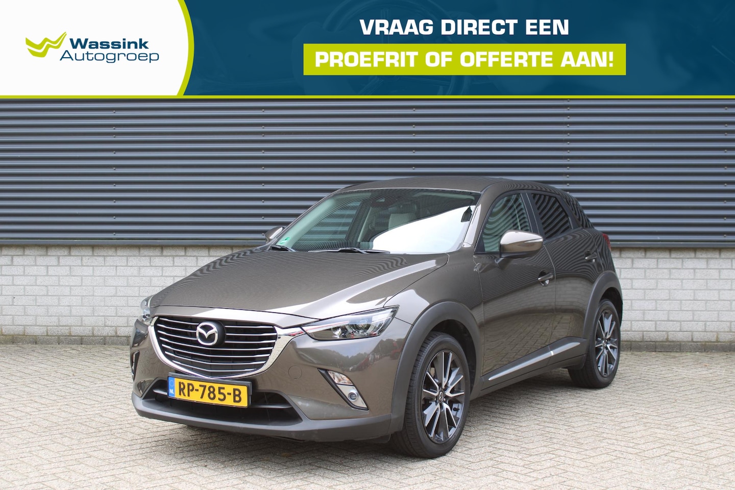 Mazda CX-3 - 2.0 SkyActiv-G 120 SkyLease GT Hoogwaardig afgewerkt interieur! - AutoWereld.nl