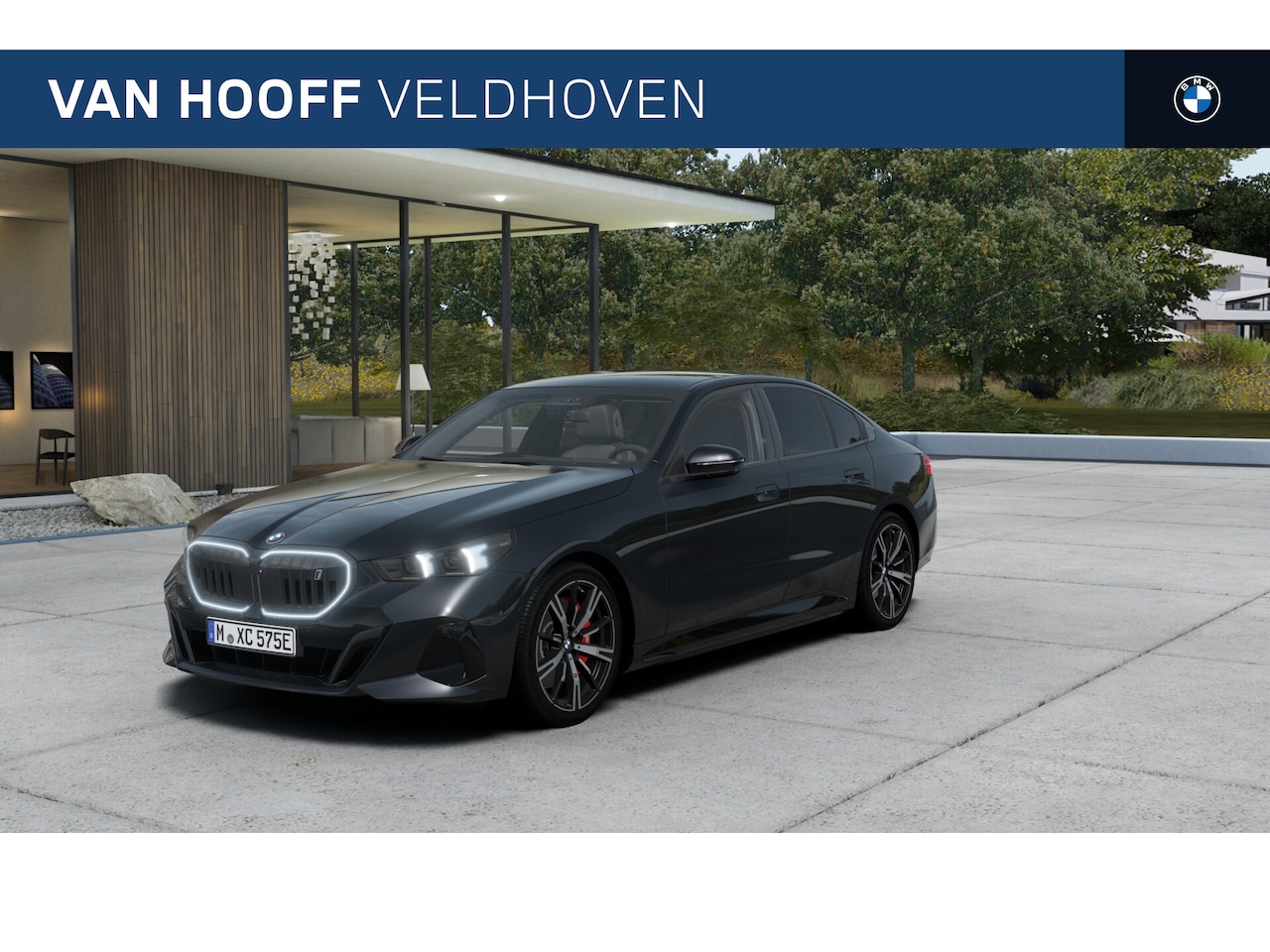 BMW i5 - eDrive40 M Sport / Panoramadak / Trekhaak / Adaptieve LED / Comfortstoelen / Parking Assis - AutoWereld.nl