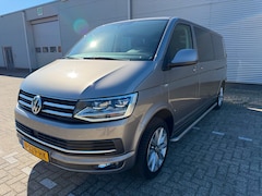 Volkswagen Transporter - 2.0 TDI L2H1 DC Automaat, Highline, Trekhaak, Schuifdak, Airco, 2 Schuifdeuren, Navigatie/