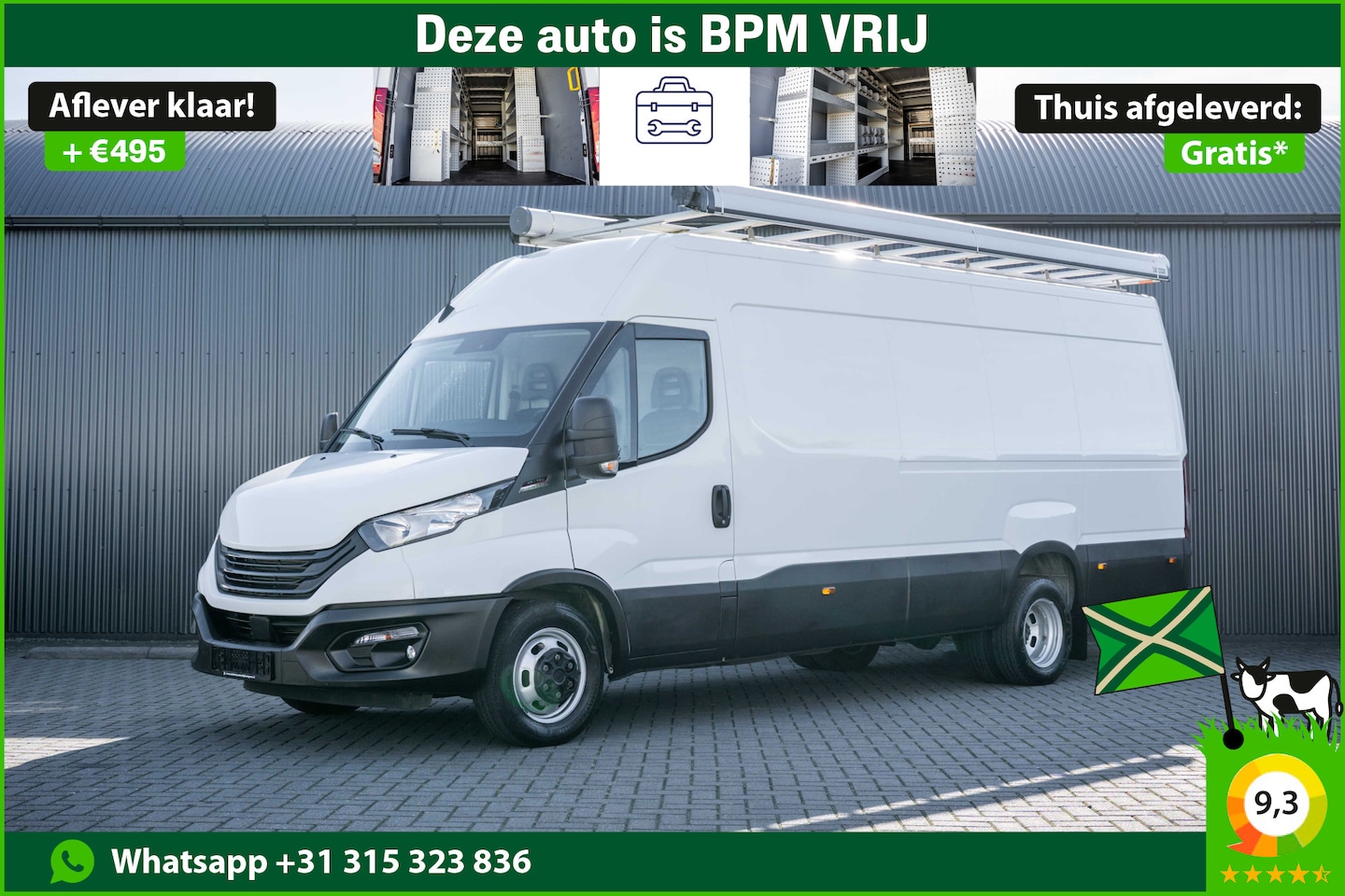 Iveco Daily - 3.0L 40C18 | N1 | L4H2 | Cruise | Volledig Ingericht | Airco | Trekhaak | Imperiaal - AutoWereld.nl