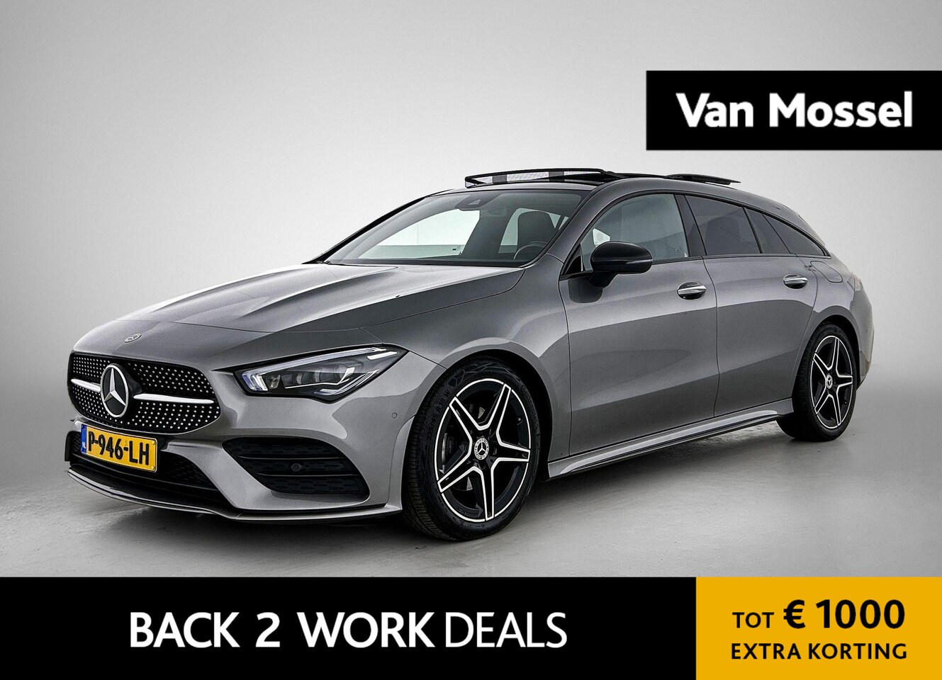 Mercedes-Benz CLA-klasse Shooting Brake - 180 Business Solution AMG | PANORAMADAK | ACHTERUITRIJCAMERA | MEMORY | SFEERVERLICHTING | - AutoWereld.nl