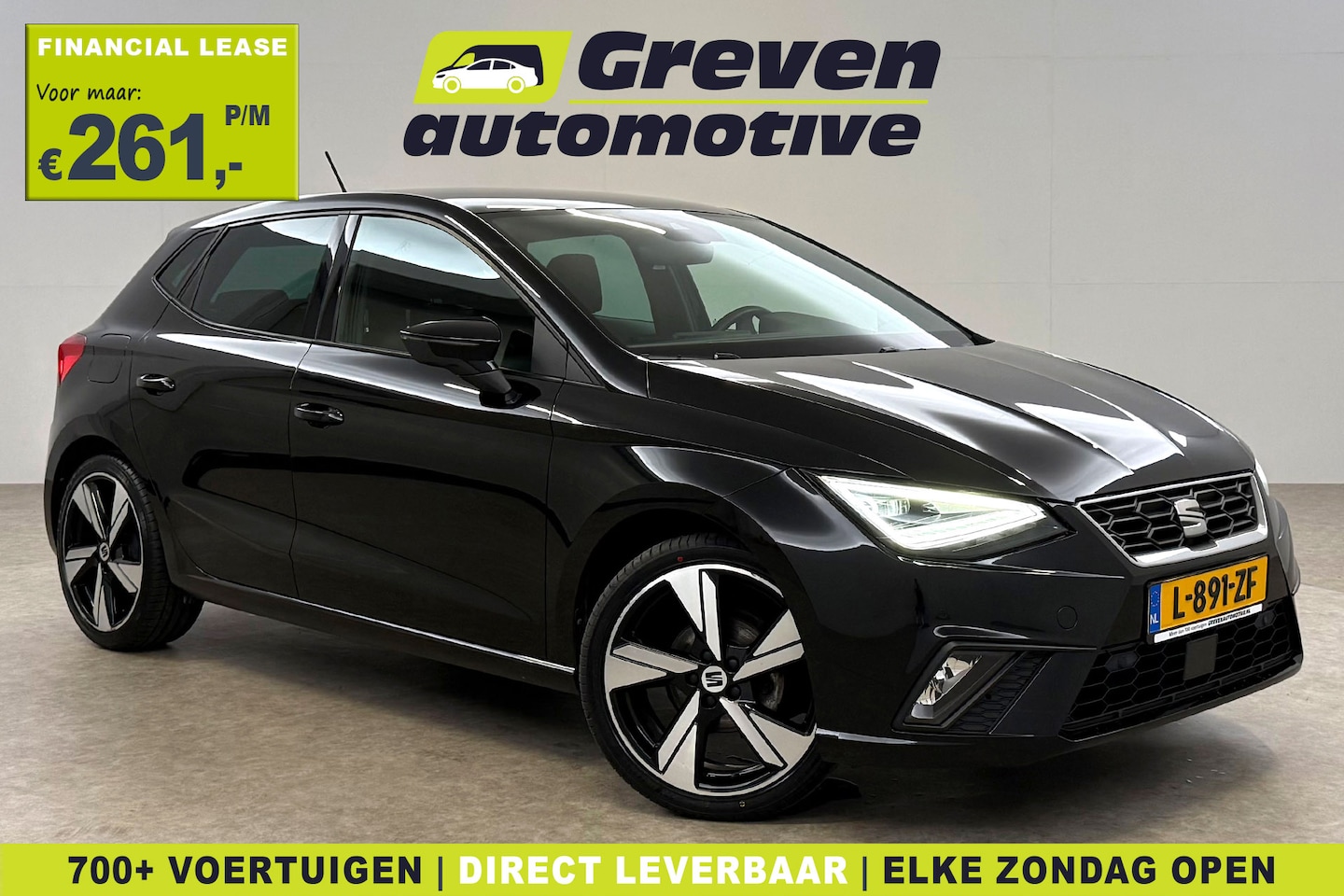 SEAT Ibiza - 1.0 EcoTSI FR Business Intense | Virtual | Camera | Cruise | Sfeer | Carplay | LED - AutoWereld.nl