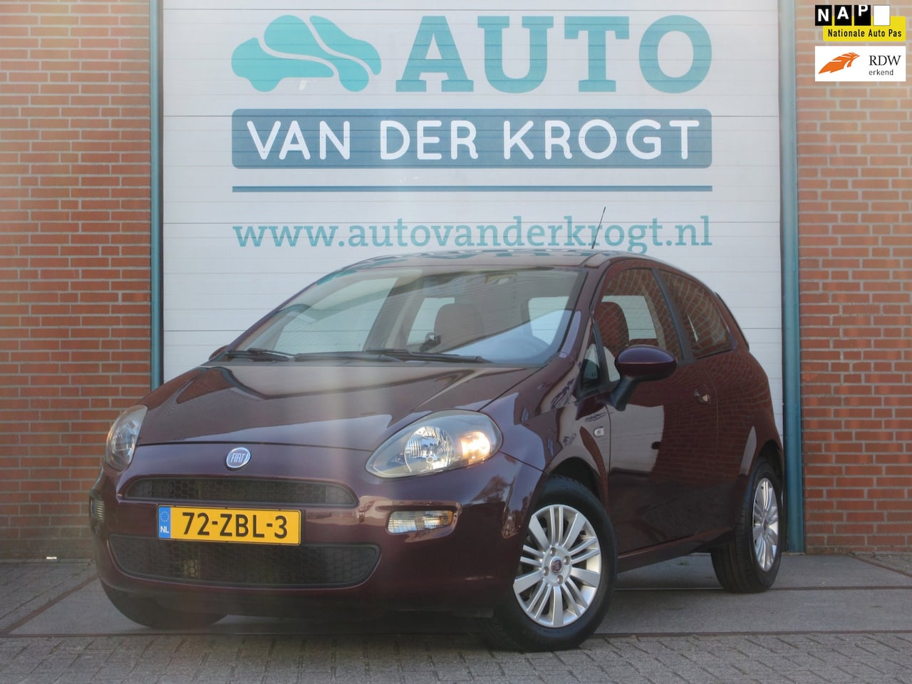 Fiat Grande Punto - 1.4 Active 1.4 Active, Automaat, Airco, Nw Distr. APK 8-27 - AutoWereld.nl