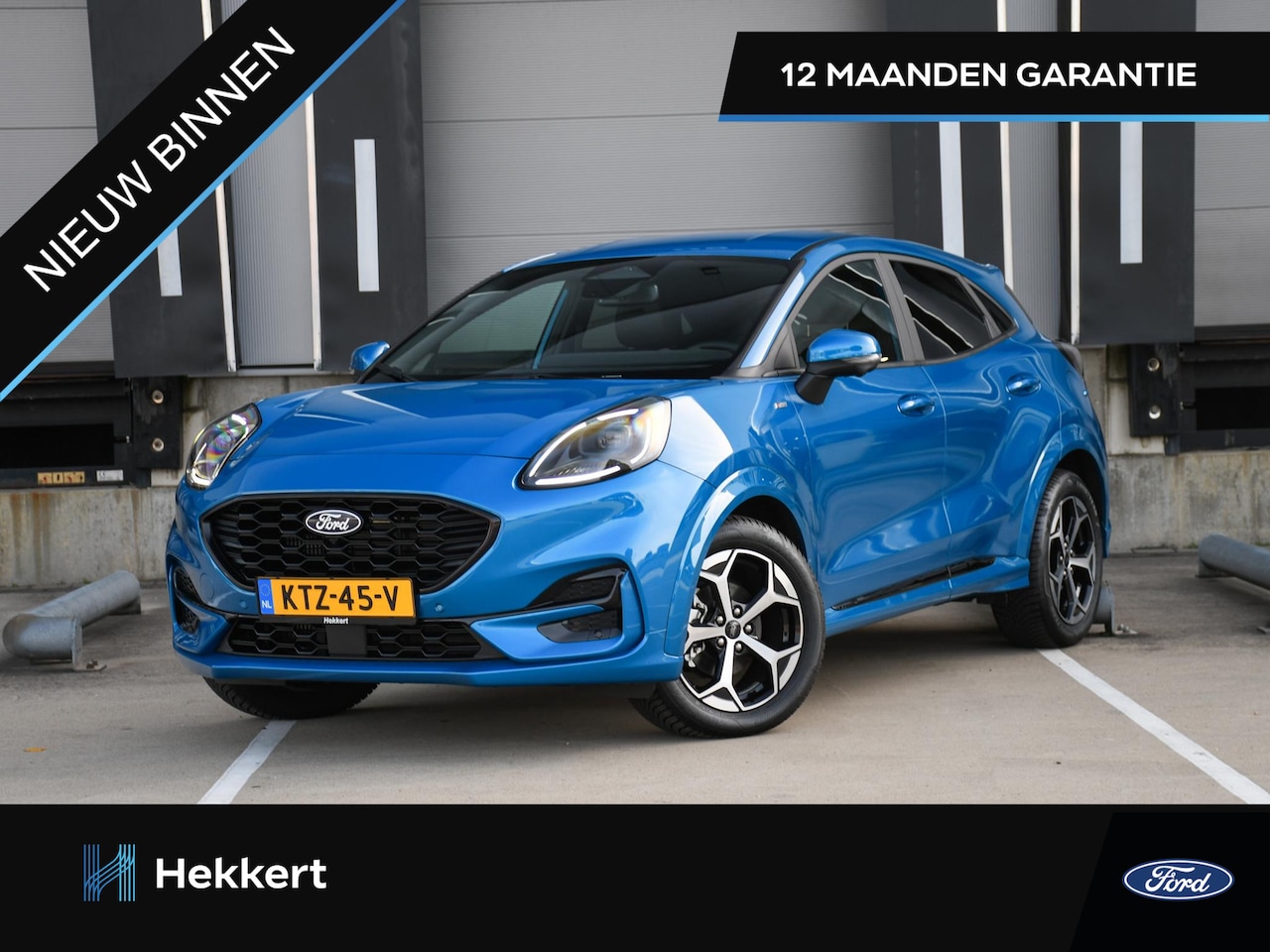Ford Puma - ST-Line X 1.0 EcoBoost Hybrid 125pk Automaat 360° CAM. | B&O | WINTER-PACK | DODE HOEK | A - AutoWereld.nl