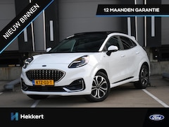 Ford Puma - ST-Line Vignale 1.0 EcoBoost Hybrid 155pk Automaat PANO | LEDER | MASSAGE | WINTER-PACK |