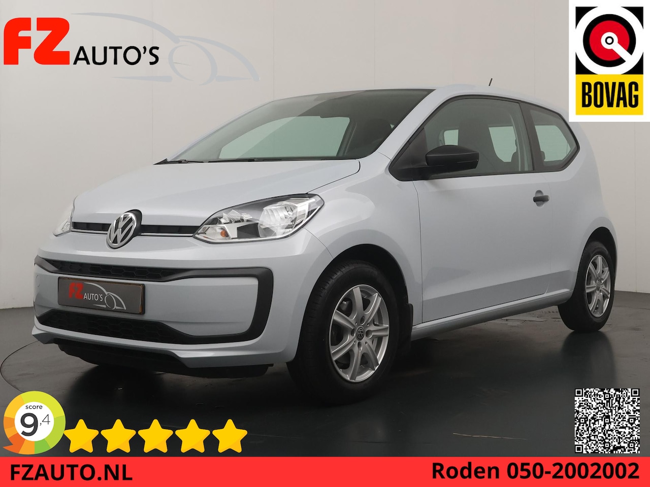 Volkswagen Up! - 1.0 BMT take up! - 22.223km! - Lichtmetalen velgen - Elektrische ramen - Radio/CD-speler - AutoWereld.nl