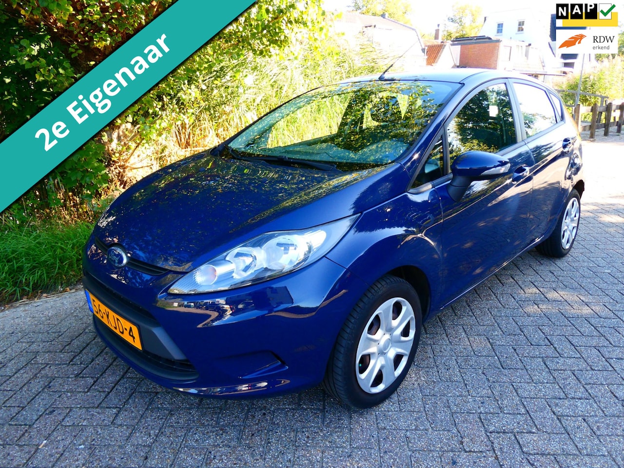 Ford Fiesta - 1.25i 5-deurs 2e eigenaar Airco Zuinig 4-Cilinder Trekhaak - AutoWereld.nl