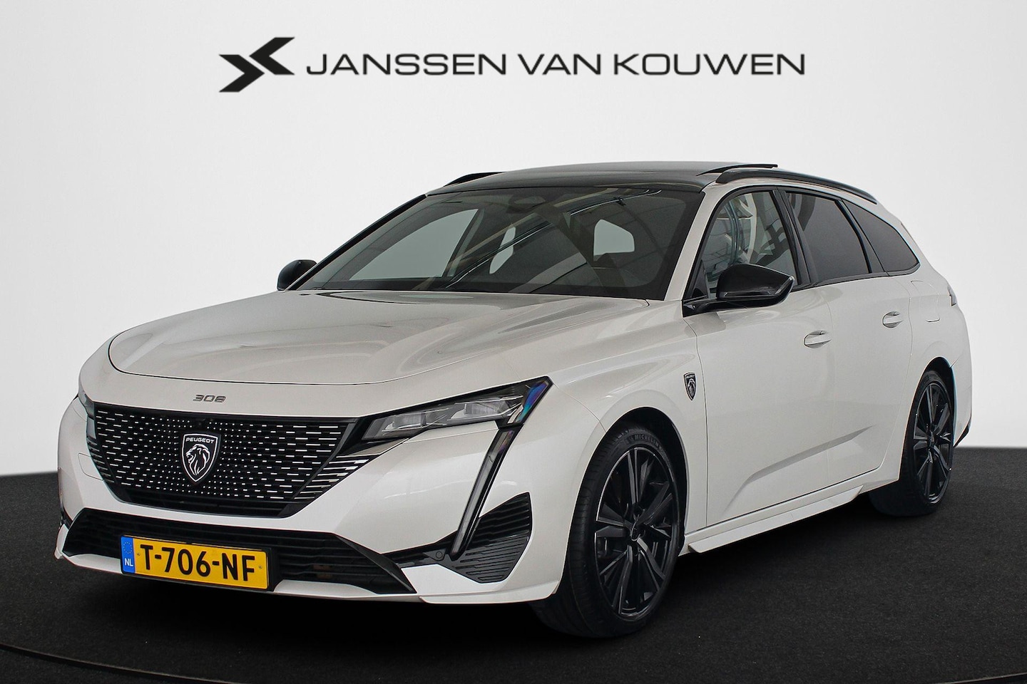 Peugeot 308 SW - 1.6 HYbrid 225 GT Pack Business Pano Leder Trekhaak Stuur-Stoelverwarming - AutoWereld.nl