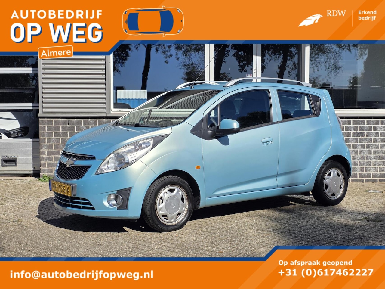 Chevrolet Spark - 1.2 16V LT | Airco | Stoelverwarming | Navigatie | APK 11-2026 - AutoWereld.nl