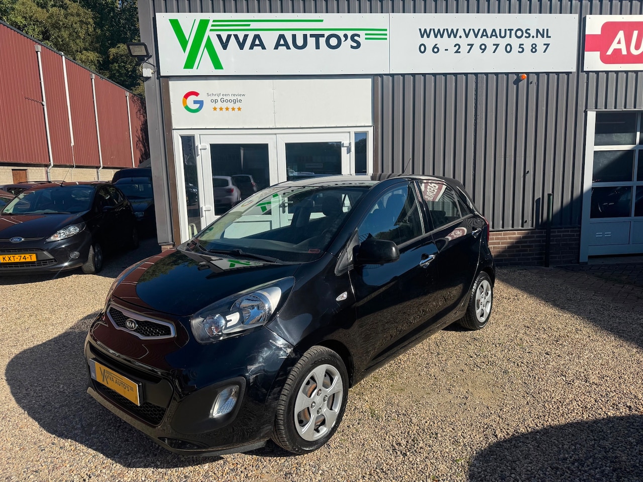 Kia Picanto - 1.0 CVVT Airco 1.0 CVVT Airco, elektr ramen, 5 deurs, APK 09-2027! - AutoWereld.nl