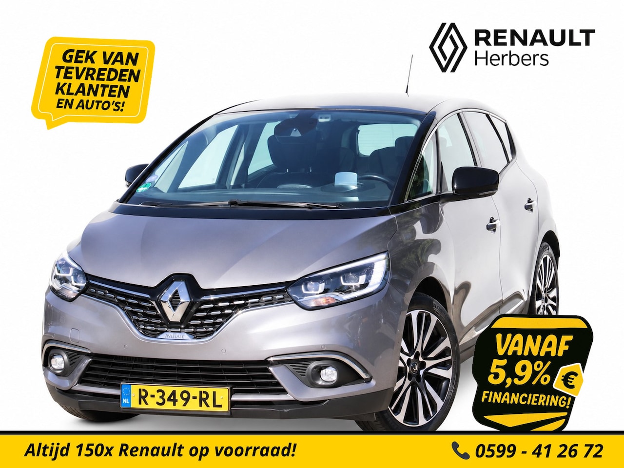 Renault Scénic - 1.3 TCe EDC Initiale Paris LEER / AUTOMAAT / ALLE OPTIES - AutoWereld.nl