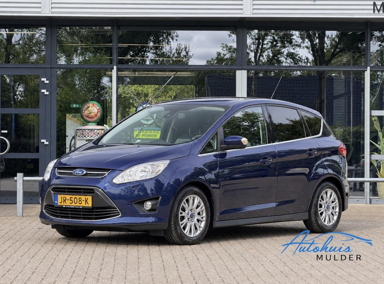Ford C-Max - 1.6 FlexiFuel Titanium | Clima | Cruise | Navi | Trekhaak | Nette Staat - AutoWereld.nl