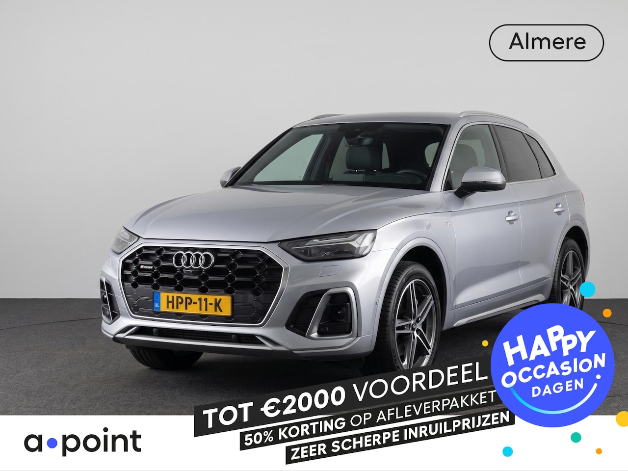 Audi Q5 - 55 TFSI e S edition 367PK | Panorama dak | Luchtvering | 360 graden camera | Trekhaak | HU - AutoWereld.nl