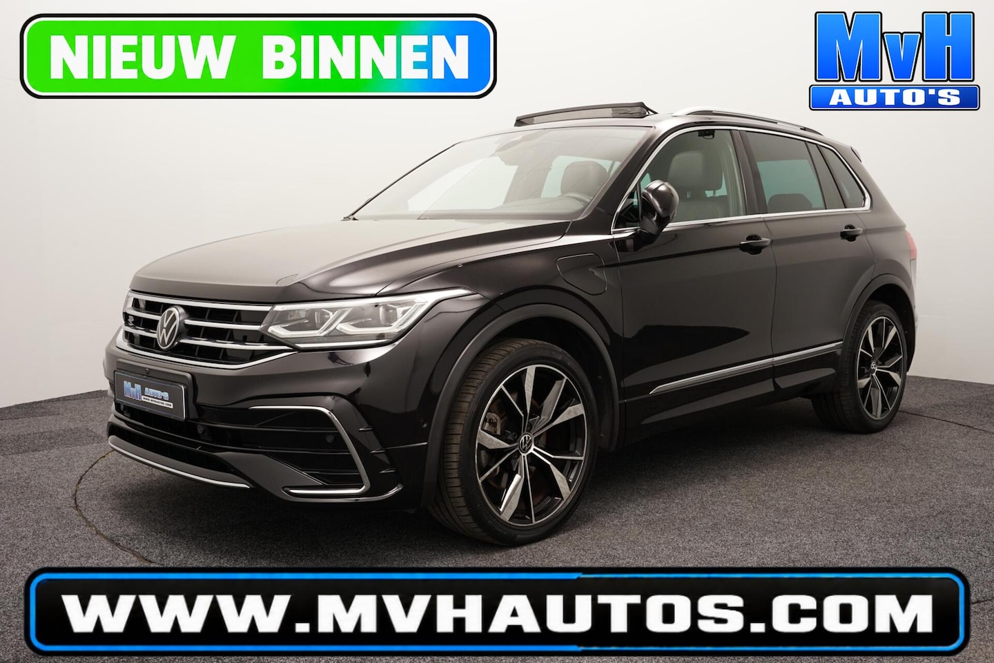 Volkswagen Tiguan - 1.4 TSI PHEV R-Line|PANO|STOEL/STUUR.VW|99%SOH - AutoWereld.nl