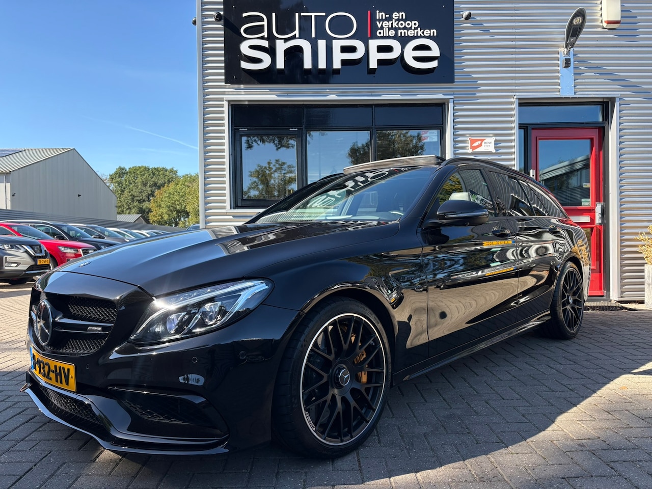 Mercedes-Benz C-klasse Estate - AMG 63 S Edition 1 -510 PK-KERAMISCH-HUD-2 TONE SCHAALSTOELEN-BURMESTER-PANORAMADAK-19'' L - AutoWereld.nl