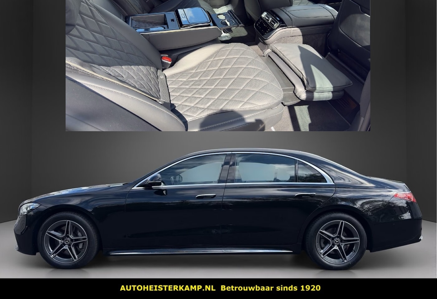 Mercedes-Benz S-klasse - 450 4MATIC Lang AMG Line Executive Rear Seat Head-Up Achterasbesturing Panoramadak Distron - AutoWereld.nl