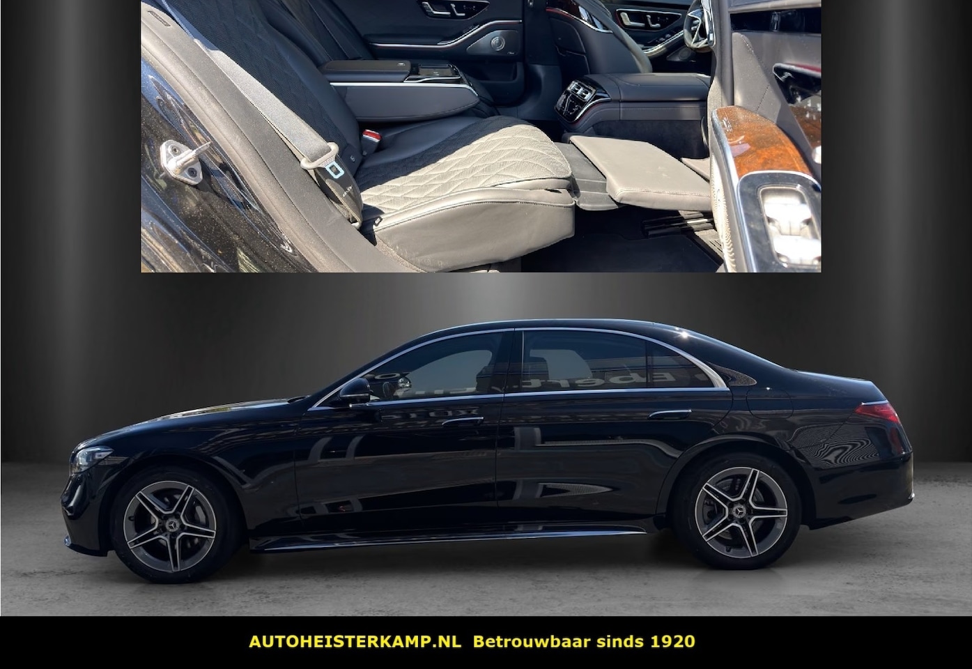 Mercedes-Benz S-klasse - 450 e Lang AMG Line Executive Rear Seat Head-Up Burmester Panoramadak - AutoWereld.nl
