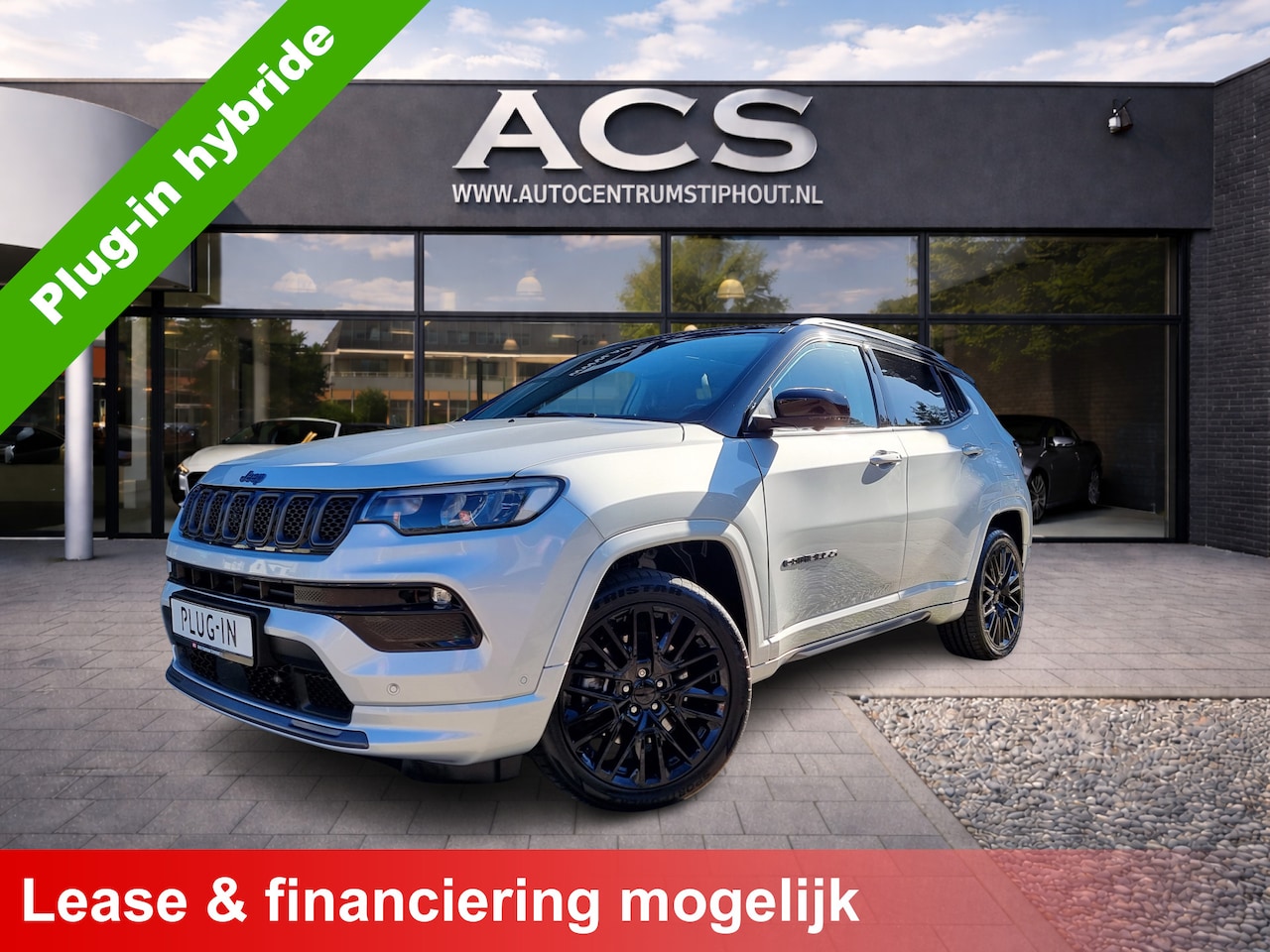 Jeep Compass - 4xe 240 S - Plugin | Alle opties | Afn. trekhaak | Panorama | Smetteloze staat! - AutoWereld.nl