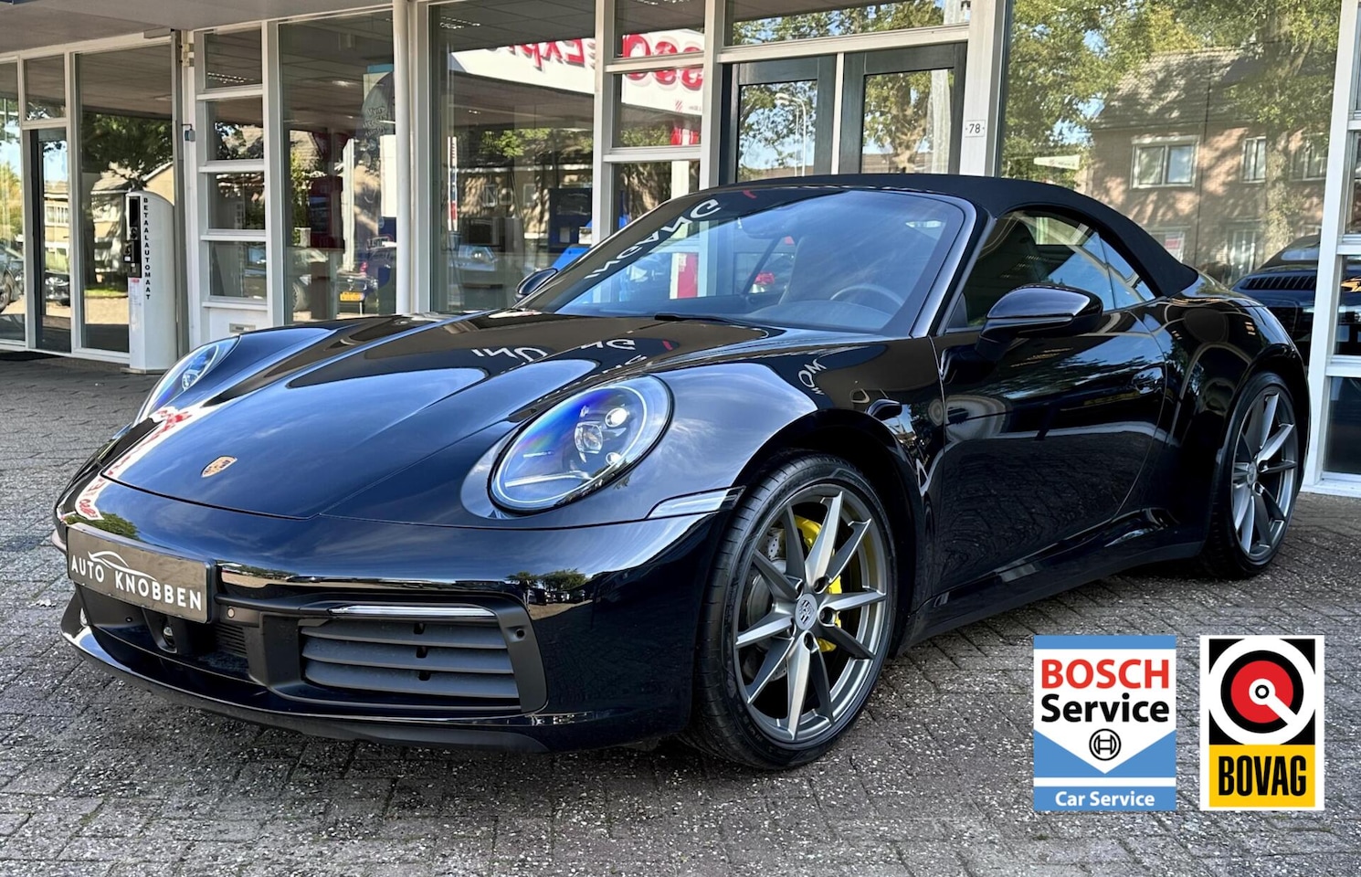 Porsche 911 Cabrio - 992 3.0 Carrera Led, Sportuitlaat, ACC, Leer, Bose.. - AutoWereld.nl