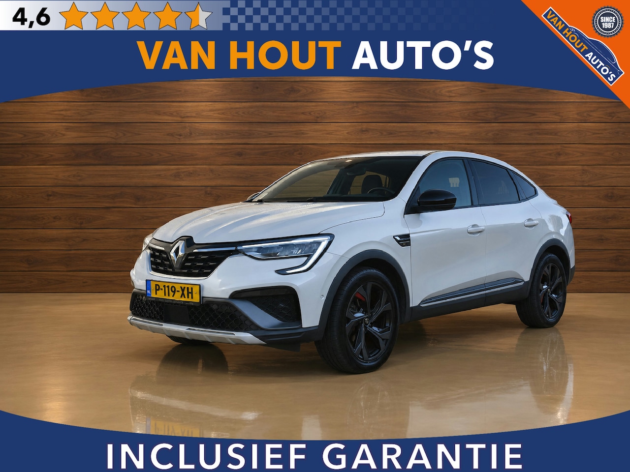 Renault Arkana - 1.6 E-Tech Hybrid 145 R.S. Line - AutoWereld.nl