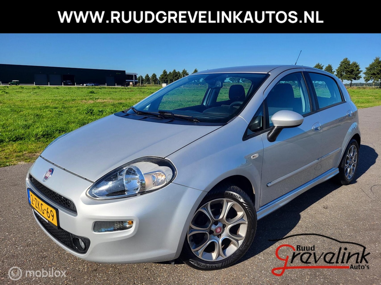 Fiat Punto Evo - 101 PK TwinAir Airco| 16"LMV| Cruise Control| Side Skirts| Spoiler - AutoWereld.nl