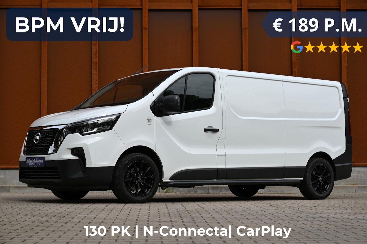 Nissan Primastar - 2.0 dCi 130 L2H1 N-Connecta Navi | Cam | Trek | € 189 p.m. - AutoWereld.nl