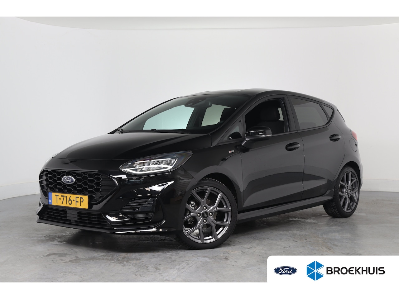 Ford Fiesta - 1.0 EcoBoost Hybrid ST-Line X | Camera | Stoel-/Stuurverwarming | Voorruitverwarming | Cli - AutoWereld.nl