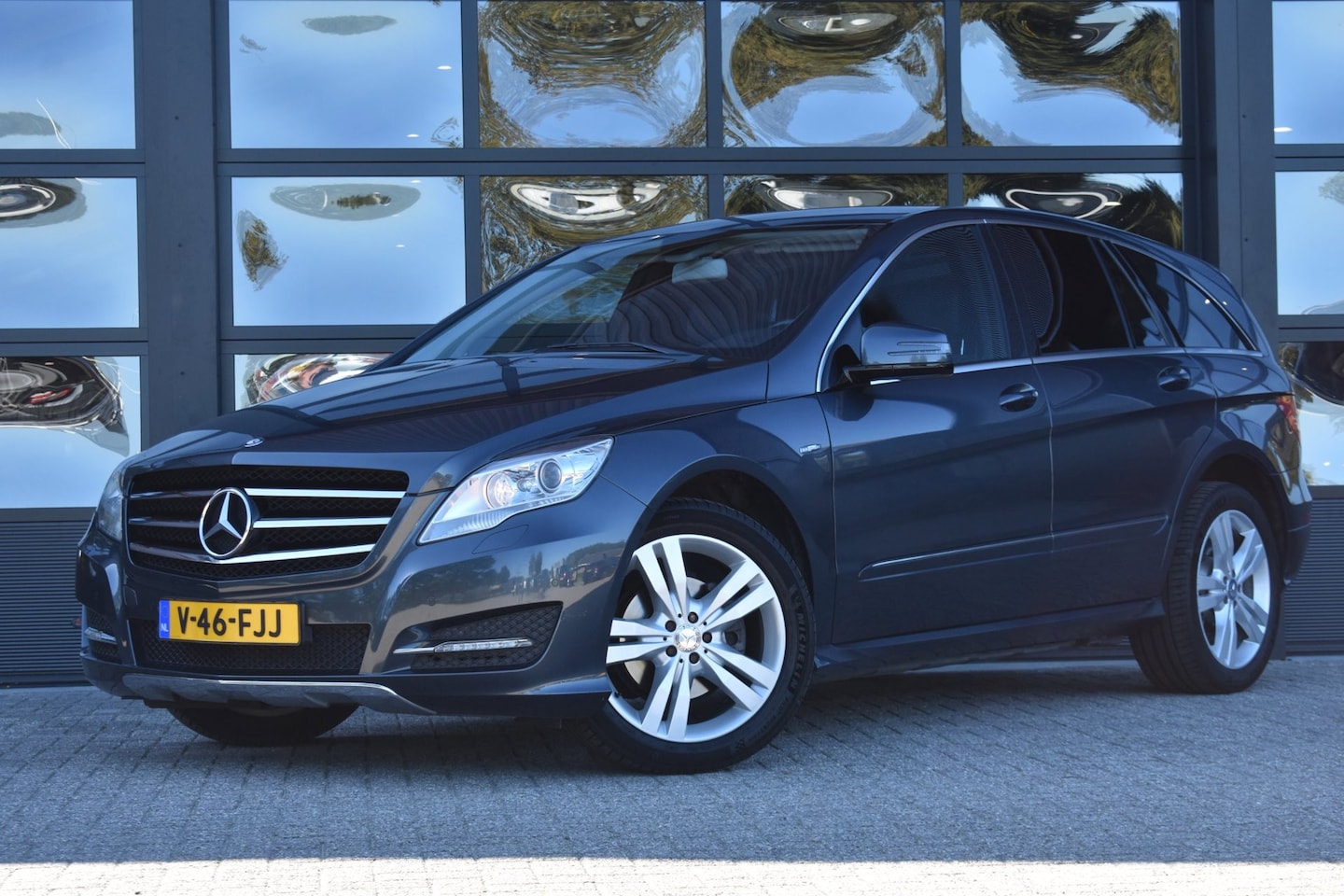 Mercedes-Benz R-klasse - 300 CDI '13 Navi Clima Cruise Inruil mogelijk Grijs Kenteken - AutoWereld.nl