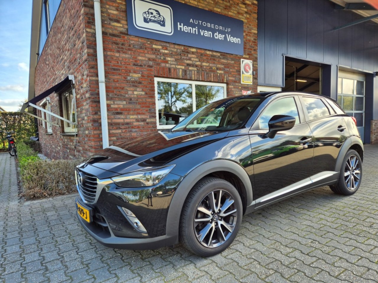 Mazda CX-3 - 2.0 SAG Skylease GT, Camera, Automaat, Stoelverwarming, Leer, HUD, Trekhaak, ALL In prijs! - AutoWereld.nl