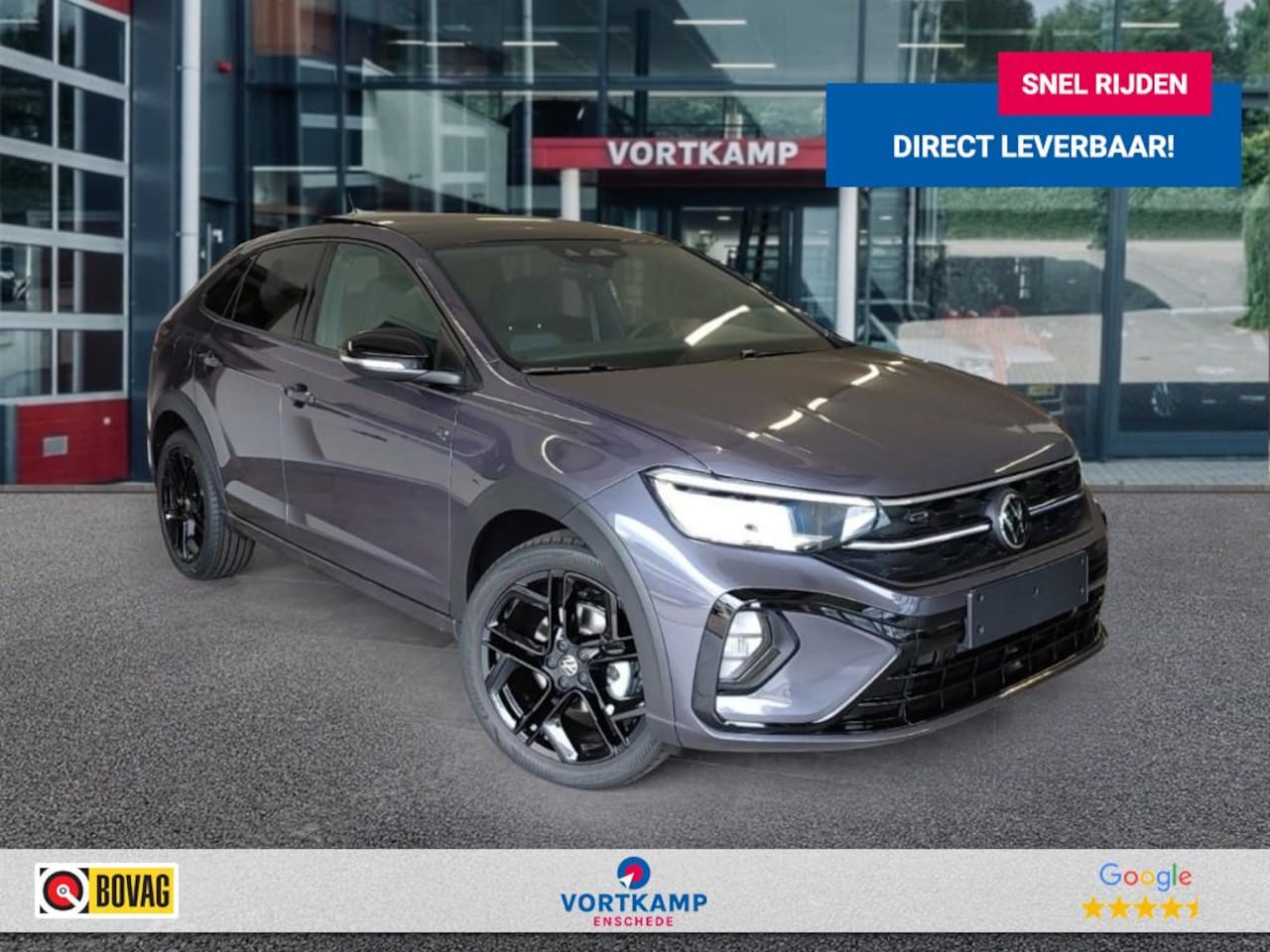 Volkswagen Taigo - 1.5 TSI DSG R-LINE BLACK STYLE PANO-DAK/CAMERA/ACC/IQ/STOELVERW/CARPLAY - AutoWereld.nl