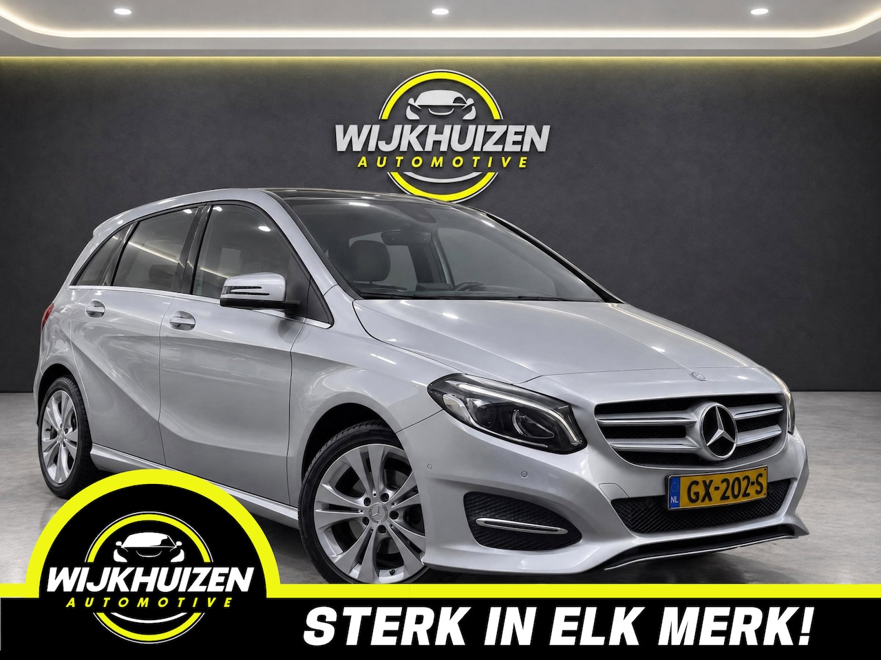 Mercedes-Benz B-klasse - 180 Ambition Automaat met Led !!! Camera !!! Navigatie !!! Cruise !!! - AutoWereld.nl