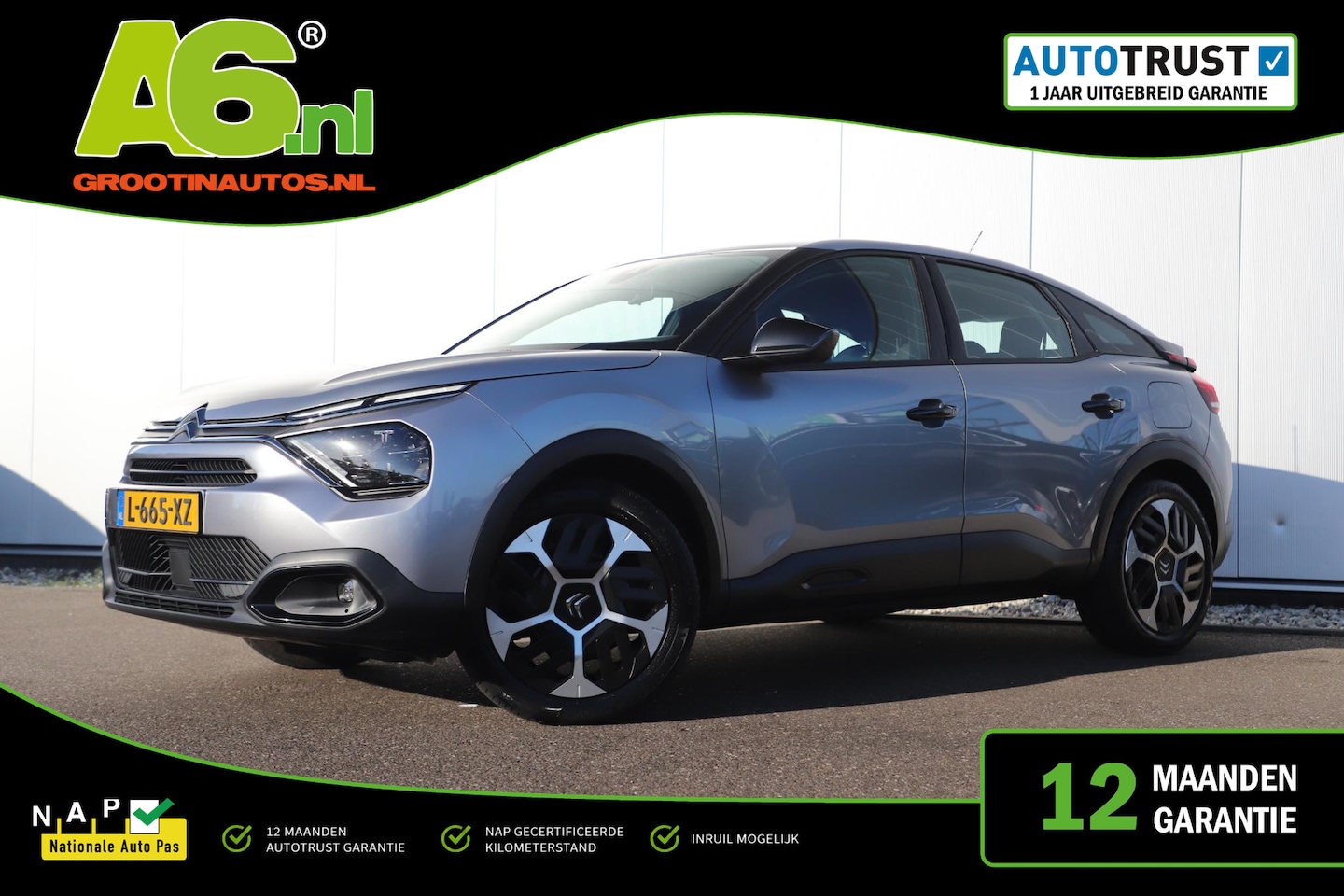 Citroën C4 - 1.2 Puretech Feel 131PK Trekhaak Virtual Cockpit Navigatie Carplay Android Climate Cruise - AutoWereld.nl