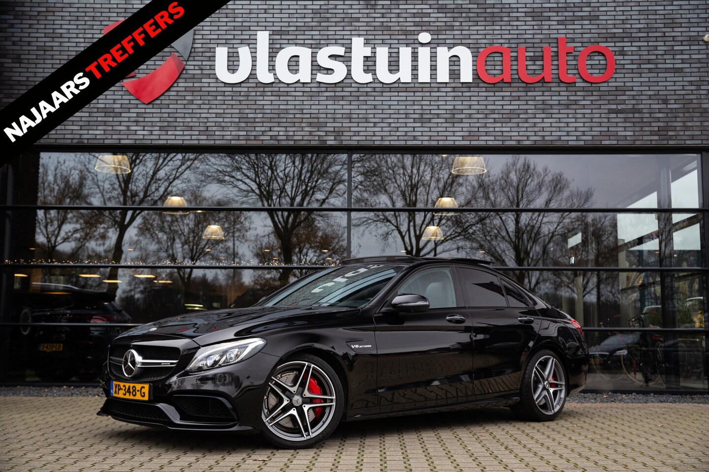 Mercedes-Benz C-klasse - C63 AMG , Pano, Adap. Cruise, Memory, 360-camera, Volledige Historie - AutoWereld.nl