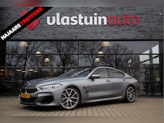 BMW 8-serie Gran Coupé - M850i xDrive High Executive 531pk , Frozen Bluestone, Merino, Pano, Adap. Cruise, H&K, Hea