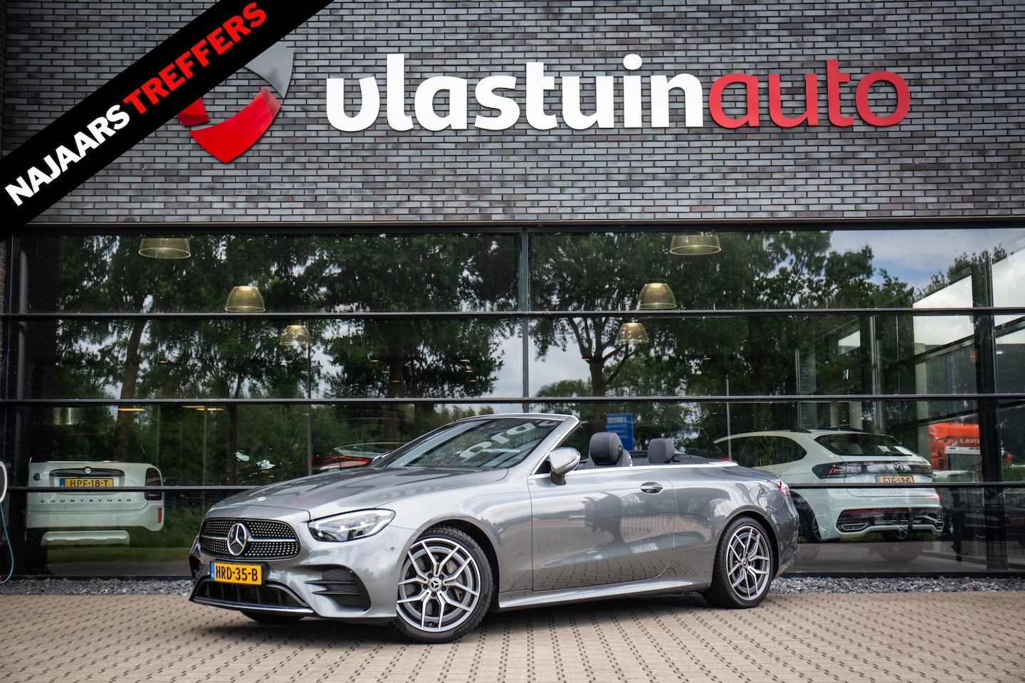 Mercedes-Benz E-klasse Cabrio - 200 AMG Line 200 AMG Line , Sfeerverlichting, Stoel/nekverwarming, Leer, Camera - AutoWereld.nl