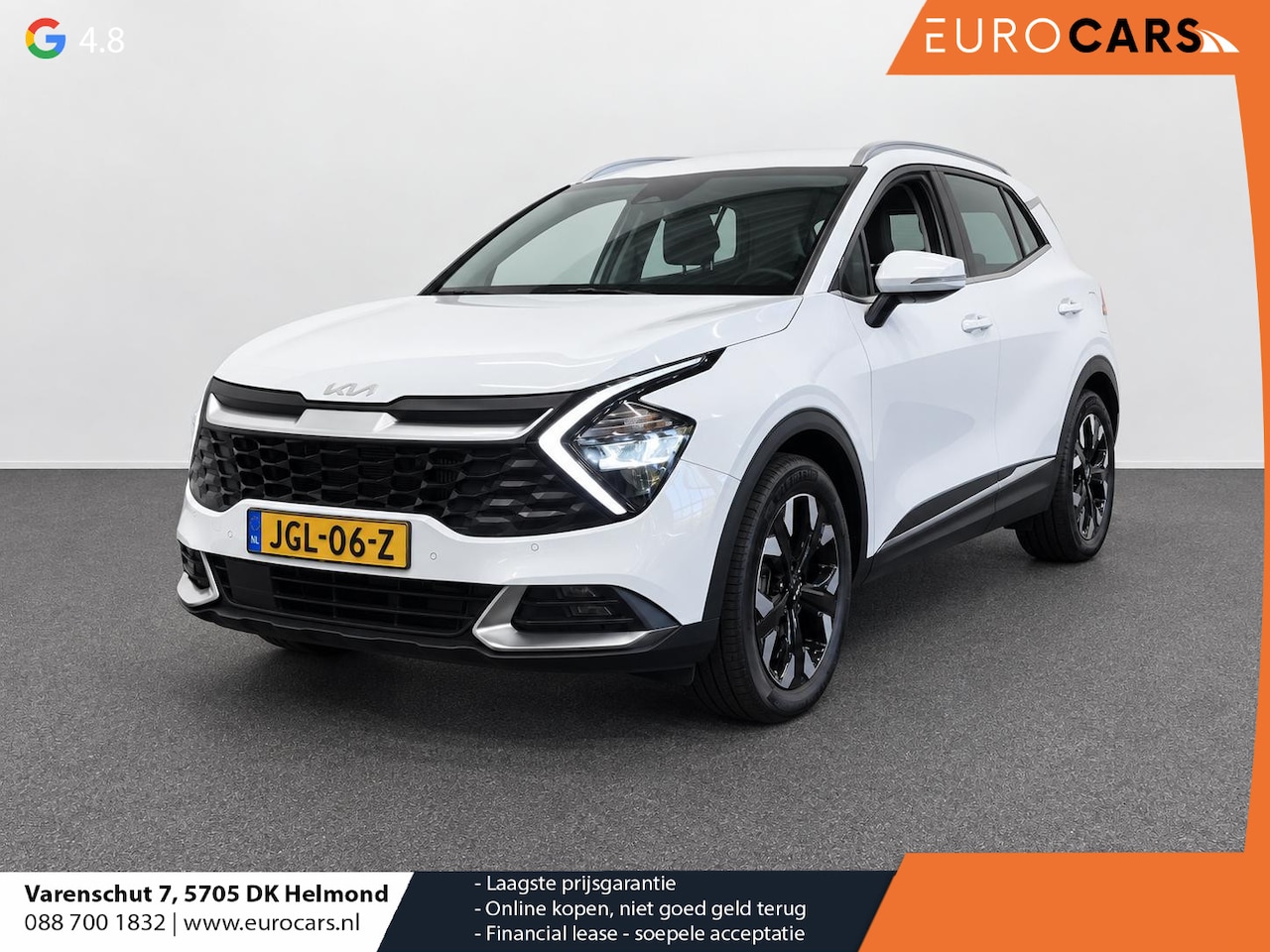 Kia Sportage - 1.6 T-GDi PHEV 265pk AWD DynamicLine SoH 99% Airco Navi Carplay Adaptive Cruise Control PD - AutoWereld.nl