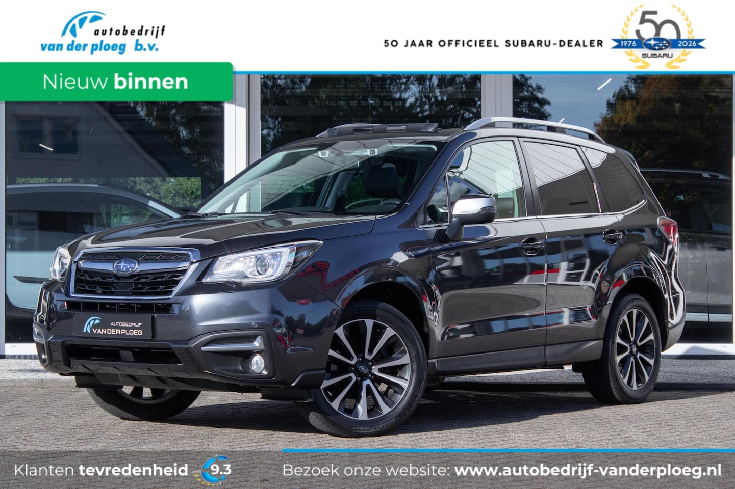 Subaru Forester - 2.0 CVT AWD Premium | Eyesight | Navigatie | Trekhaak | Lederen bekleding | - AutoWereld.nl