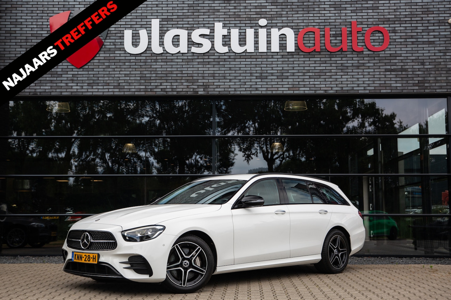 Mercedes-Benz E-klasse Estate - 300 e AMG Line 300 e AMG Line , Adap. Cruise, HUD, Sfeerverlichting, - AutoWereld.nl