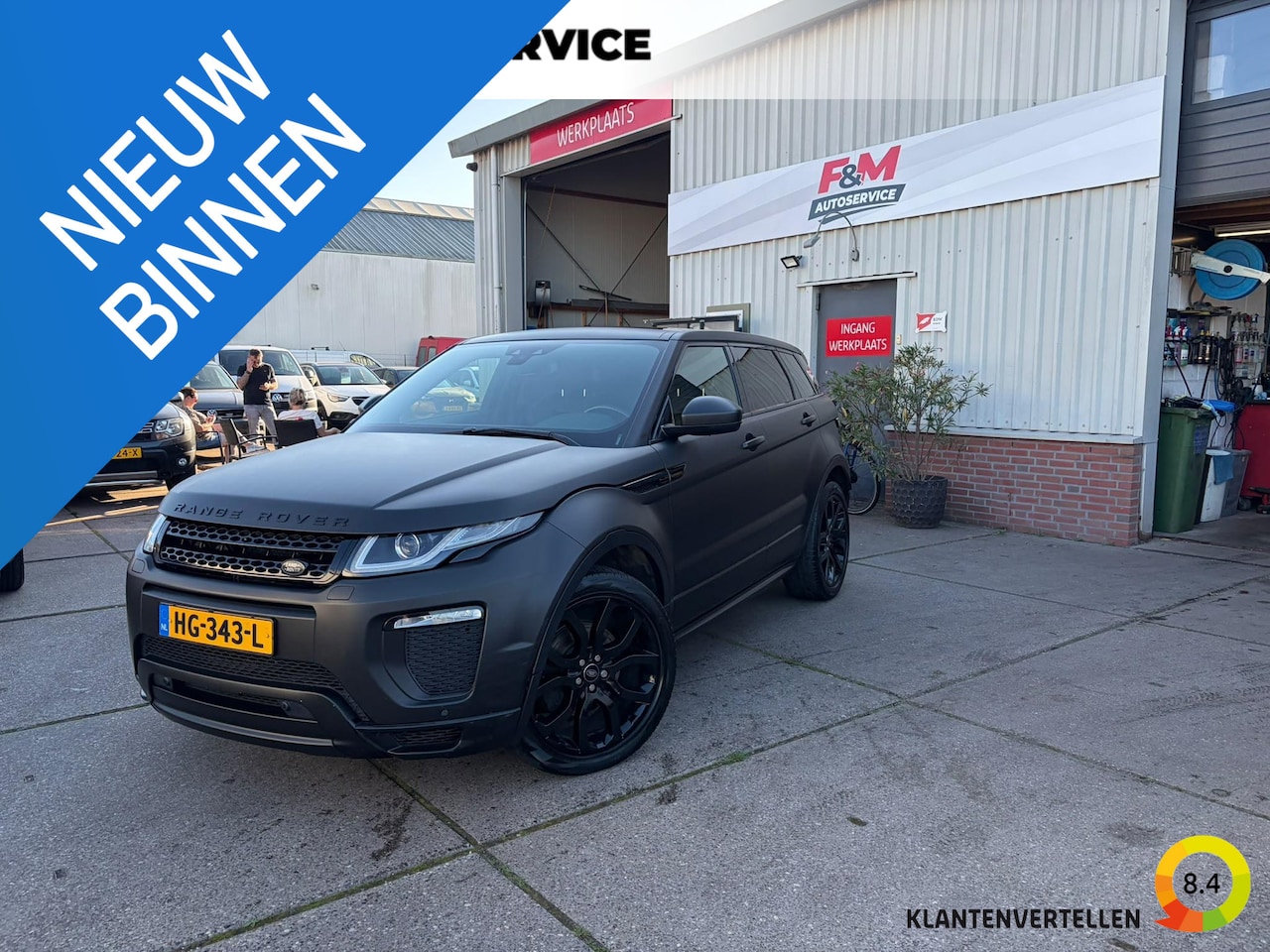 Land Rover Range Rover Evoque - 2.0 Si4 HSE Dynamic Clima, cruise, pdc, stoelverwarming, pano, trekhaak - AutoWereld.nl