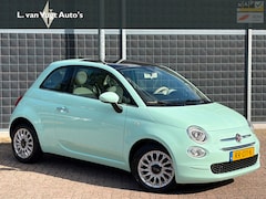Fiat 500 - 0.9 Turbo |Lounge | Pano |CarPlay | Verde Lattementa | incl. 12 mnd garantie