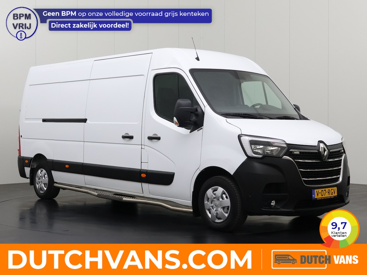 Renault Master - 2.3DCi 135PK L3H2 Maxi | Navigatie | Camera | Airco | Cruise | 3-Zits | Betimmering - AutoWereld.nl