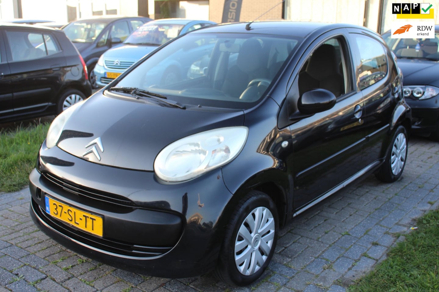Citroën C1 - 1.0-12V Ambiance 5-Deurs Elec. pakket Toerenteller Zwart NAP APK - AutoWereld.nl