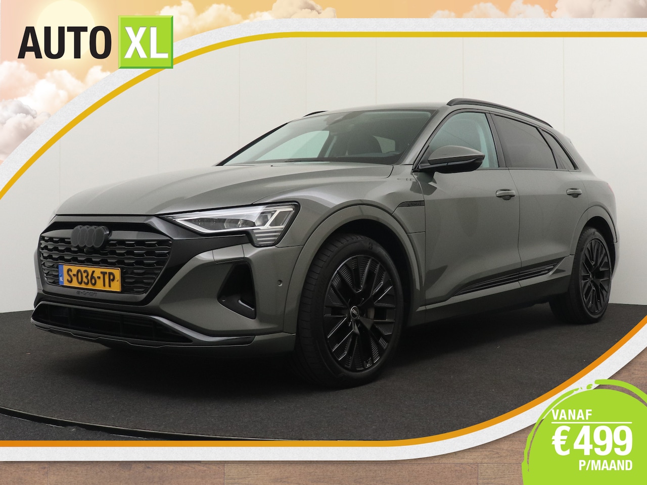 Audi Q8 e-tron - 50 quattro Advanced Edition 95 kWh Trekhaak Afn. Adapt. Cruise Memory - AutoWereld.nl