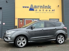 Ford Kuga - 1.5 150 pk ST-Line X trekhaak, apple carplay, winterpack, a-camera, lederen bekleding, nav