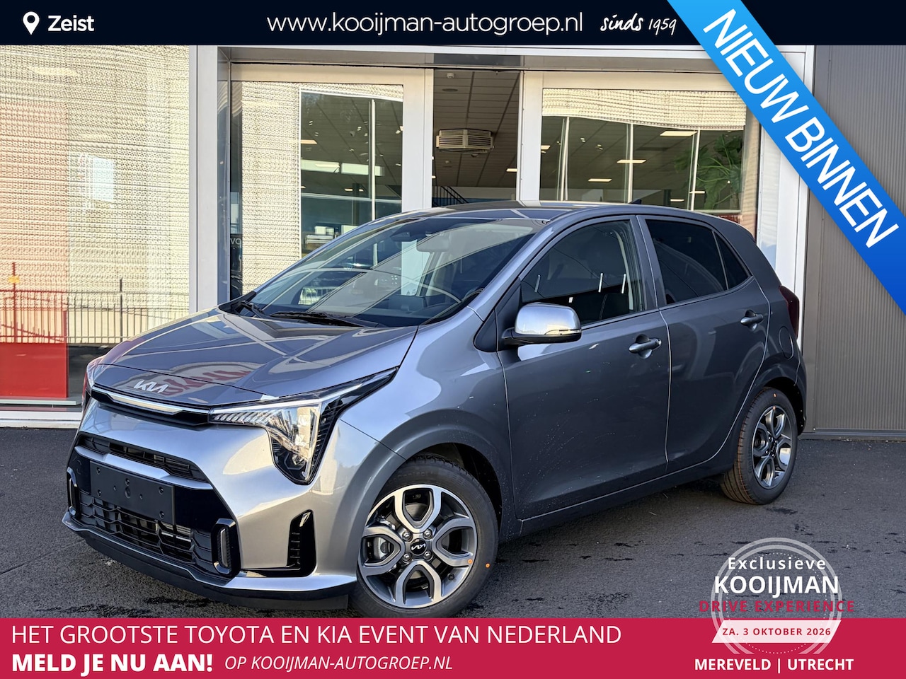 Kia Picanto - 1.0 GDi ExecutiveLine | Stoel/stuurverwarming | Climate control | Keyless go/start | Draad - AutoWereld.nl